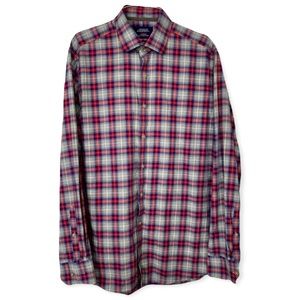Charles Tyrwhitt Weekend Plaid Button Extra Slim Fit Shirt